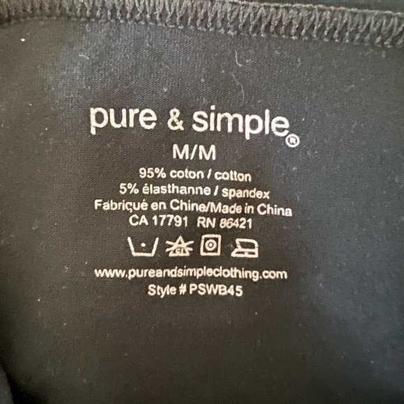 Pure & Simple Black A-line Skirt - Picture 4 of 4